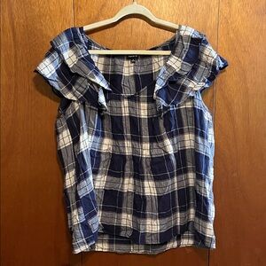 Plaid Torrid top